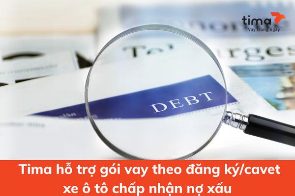 Vay tiền bằng cavet xe ô tô lãi suất thấp tại TIMA